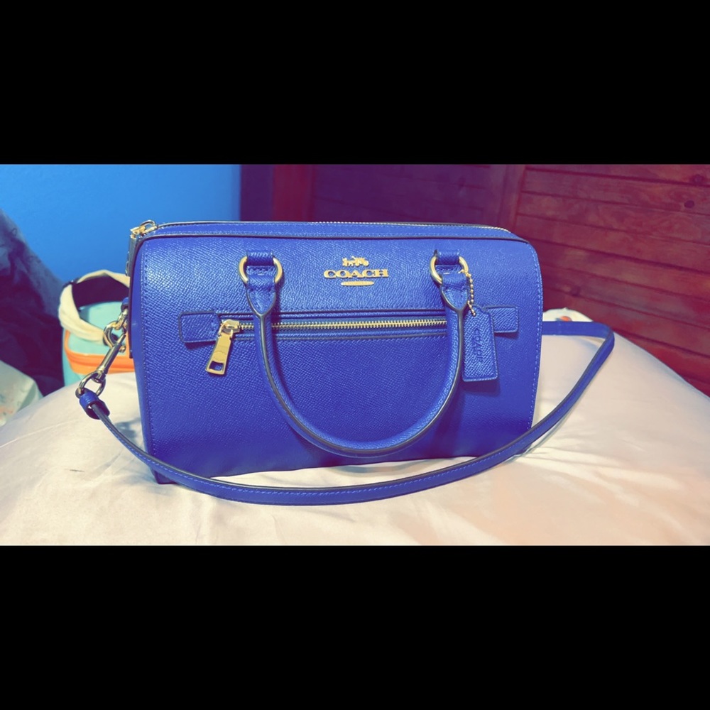 Coach Shoulder Bag/Crossbody/Handbag - Blue